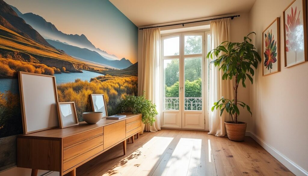 Comment transformer la décoration murale de votre couloir avec un papier panoramique ?