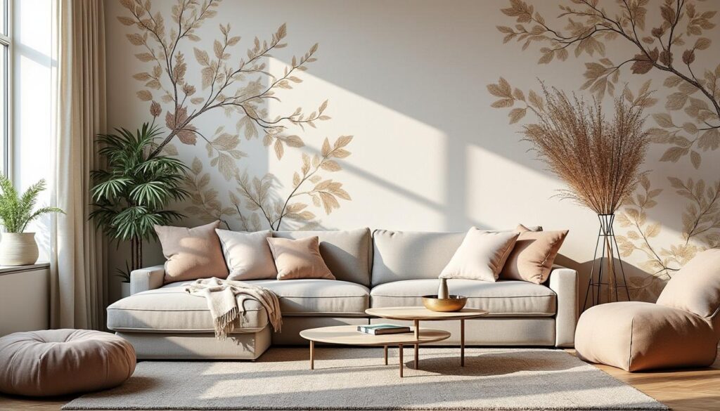 Les tendances du papier panoramique pour une maison contemporaine