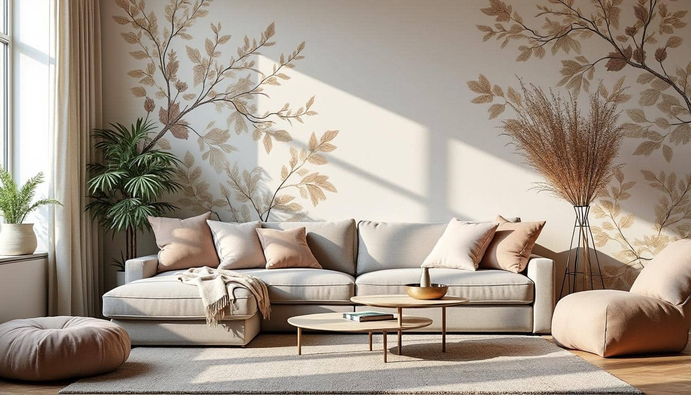 Les tendances du papier panoramique pour une maison contemporaine