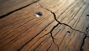 Comment traiter le vernis bois avec fissures sur un parquet