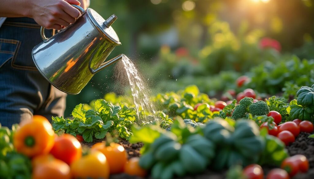 Comment entretenir efficacement un potager avec un arrosoir au quotidien ?