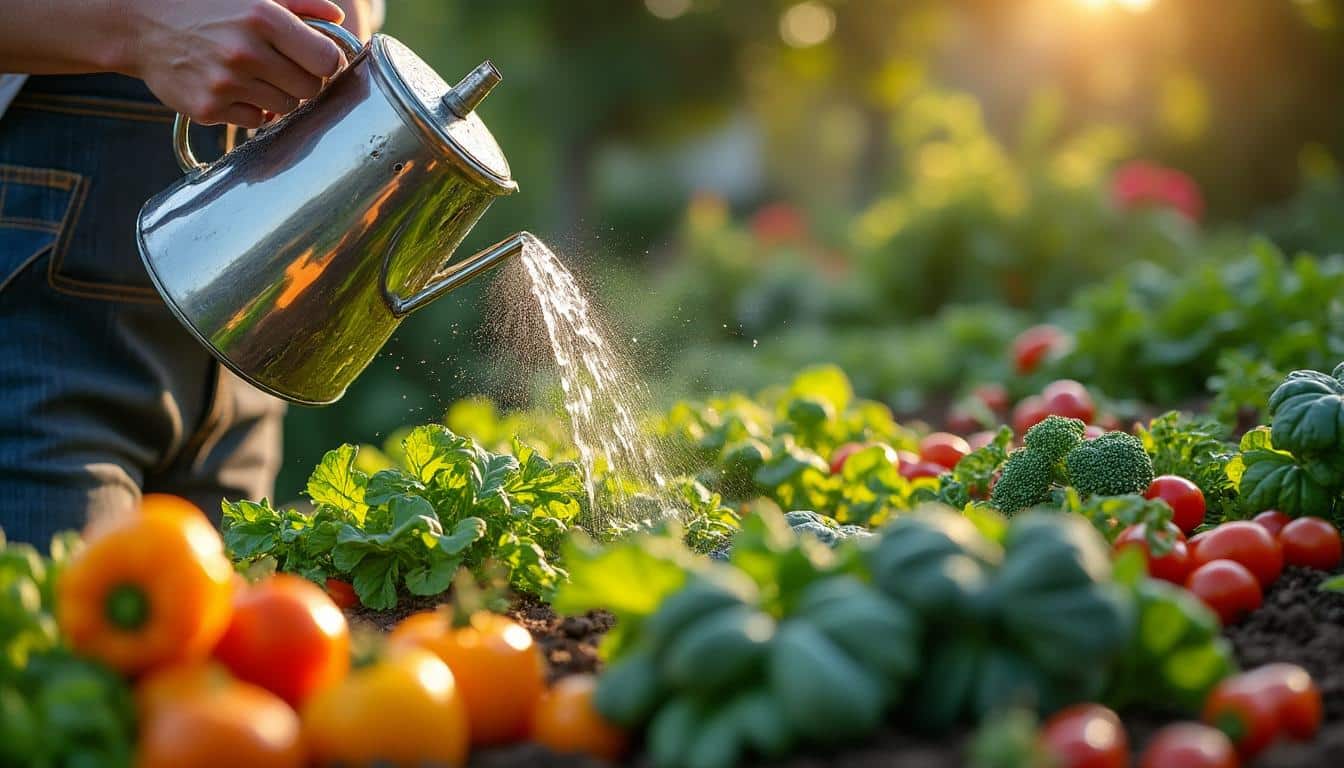 Comment entretenir efficacement un potager avec un arrosoir au quotidien ?