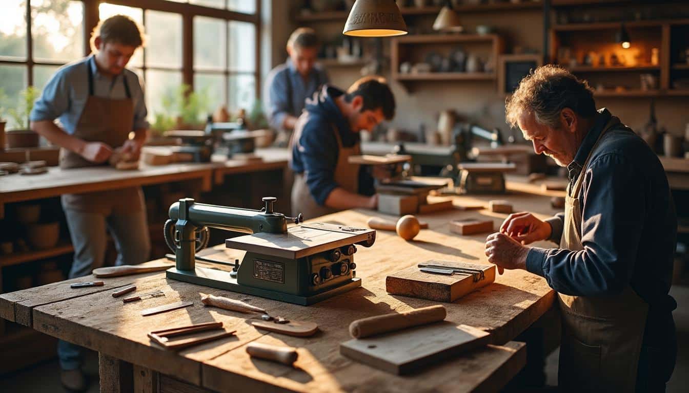 Illustration: Explorer les différents modèles et types de scies sur table adaptés à chaque besoin