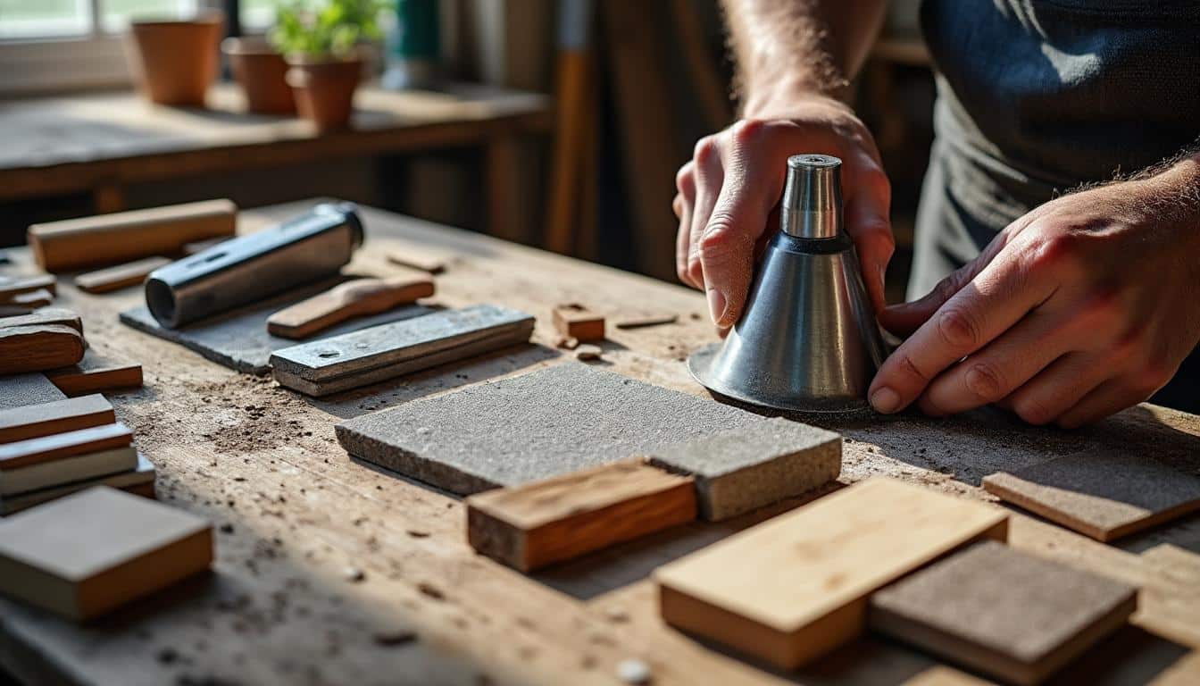 Illustration: Les différents types de scies cloches selon les matériaux à percer