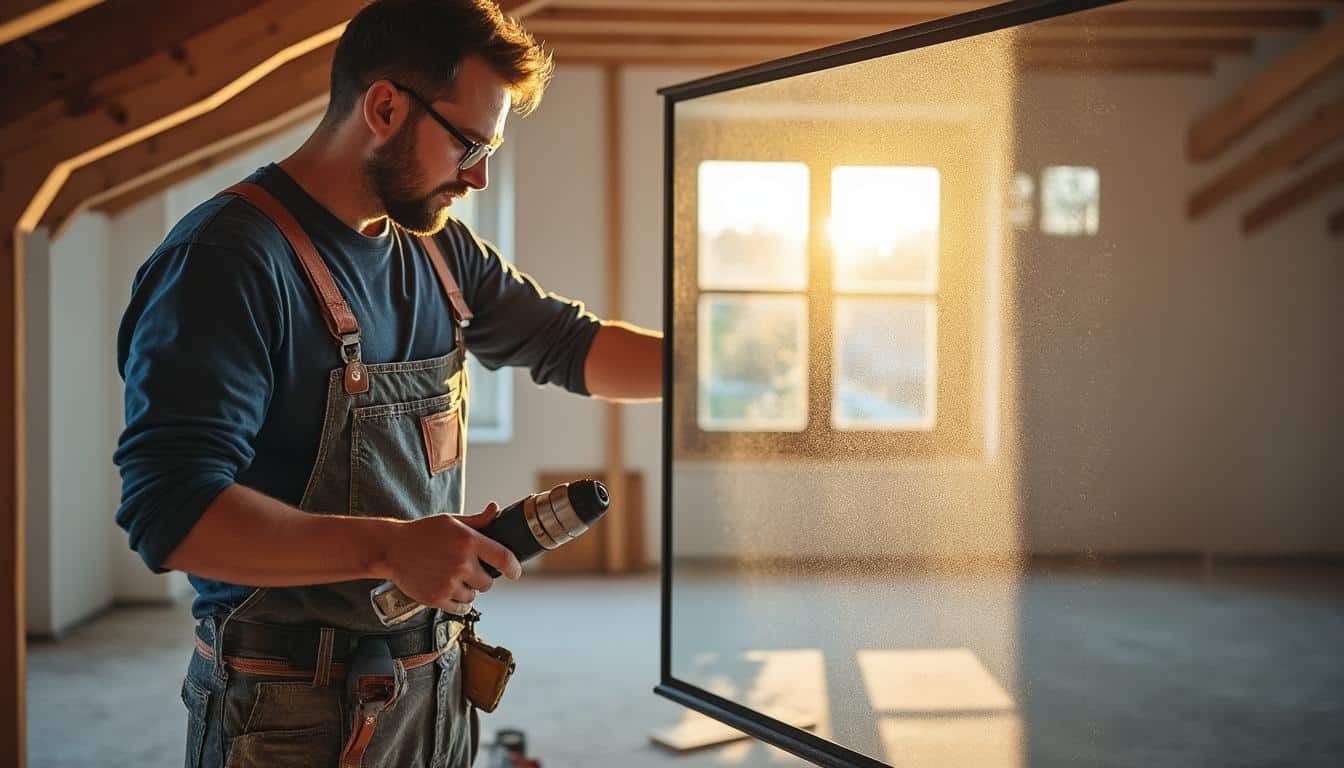 Illustration: Pourquoi il est essentiel de bien poser un écran sous toiture par l’intérieur