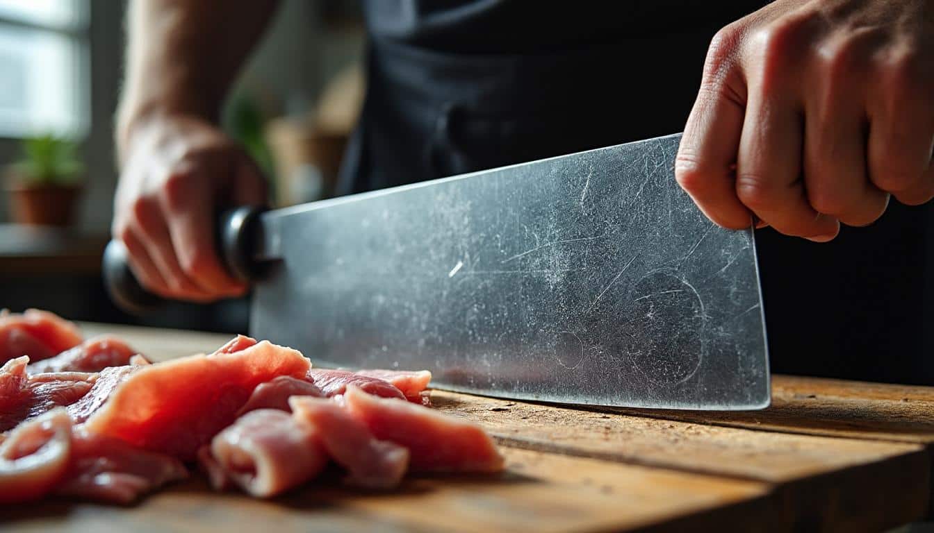 Lame de scie de boucher 50 cm : précision et durabilité professionnelle
