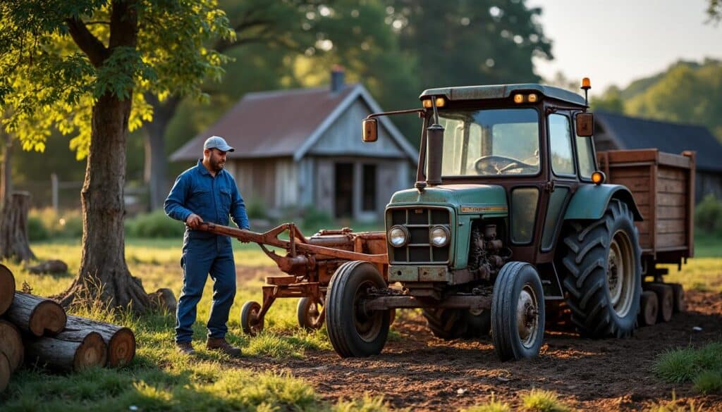 Scie à bûche pour tracteur : guide complet pour bien choisir