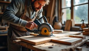 Scie plongeante Triton : précision et performance pour vos découpes