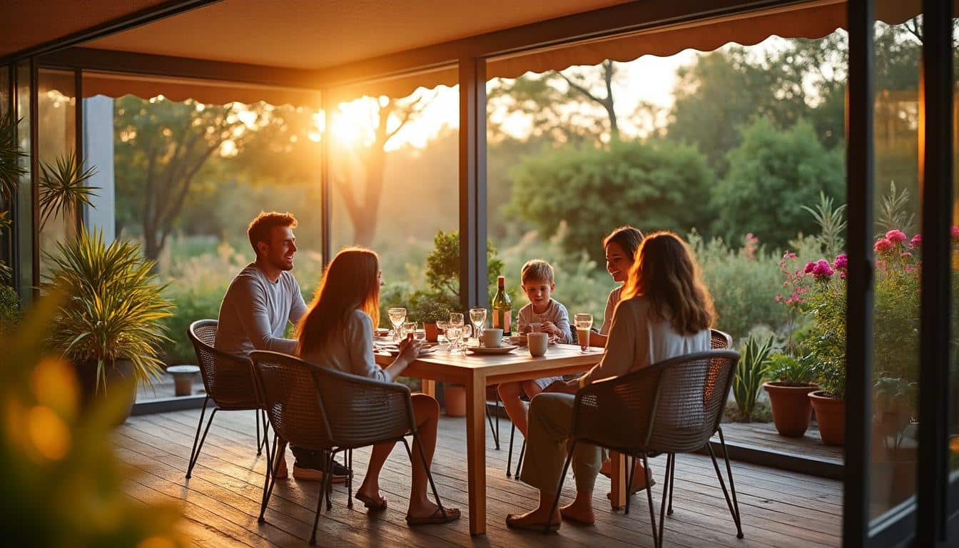 Illustration: Comprendre l’intérêt d’un store pour la toiture de votre véranda en extérieur