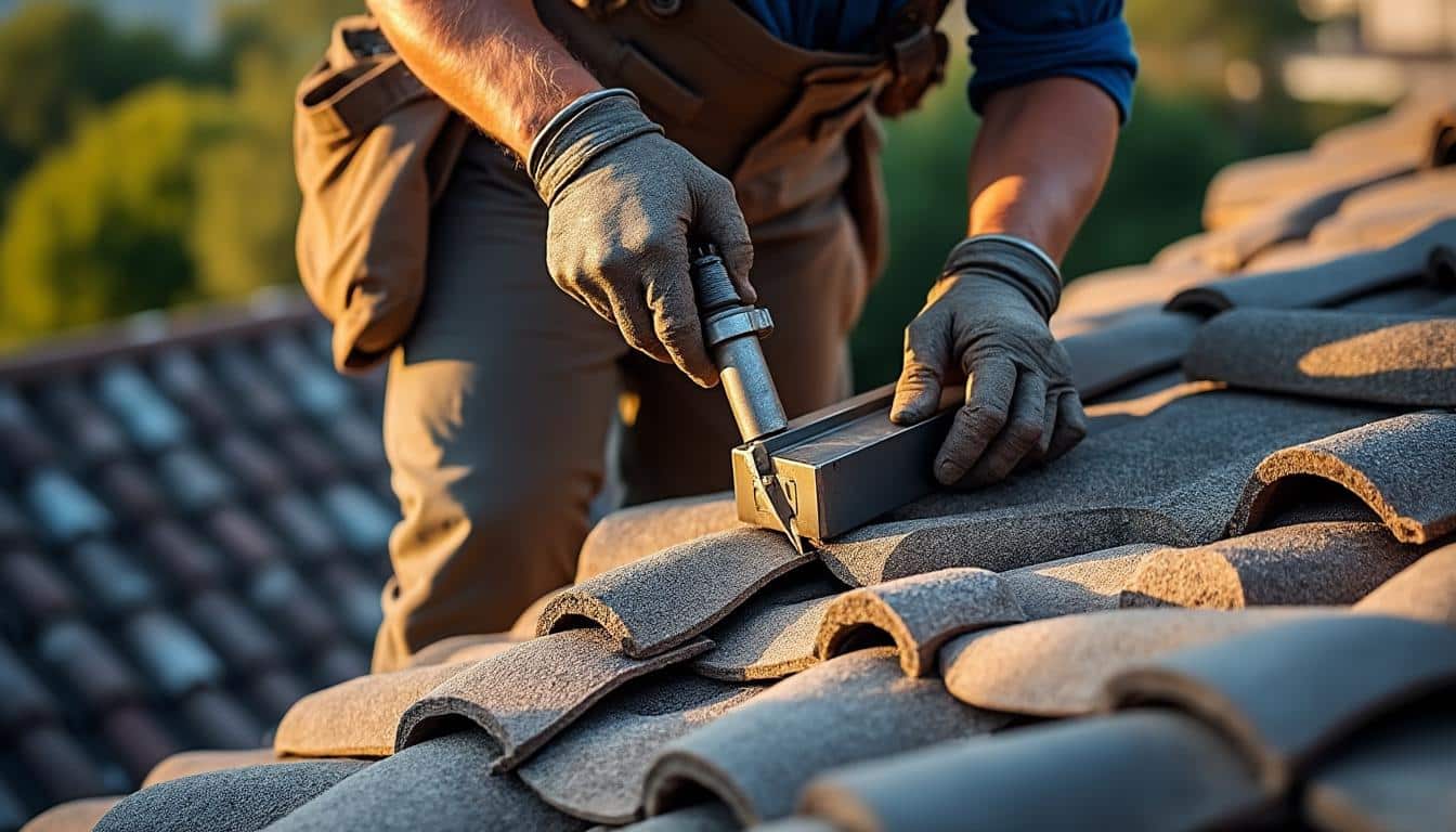 Illustration: Comprendre le rôle essentiel des vis dans la fixation de la toiture