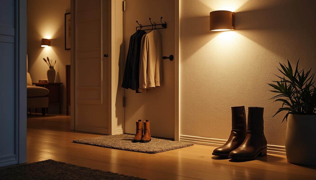 Illustration: Comprendre le rôle essentiel d’une applique murale dans l’entrée