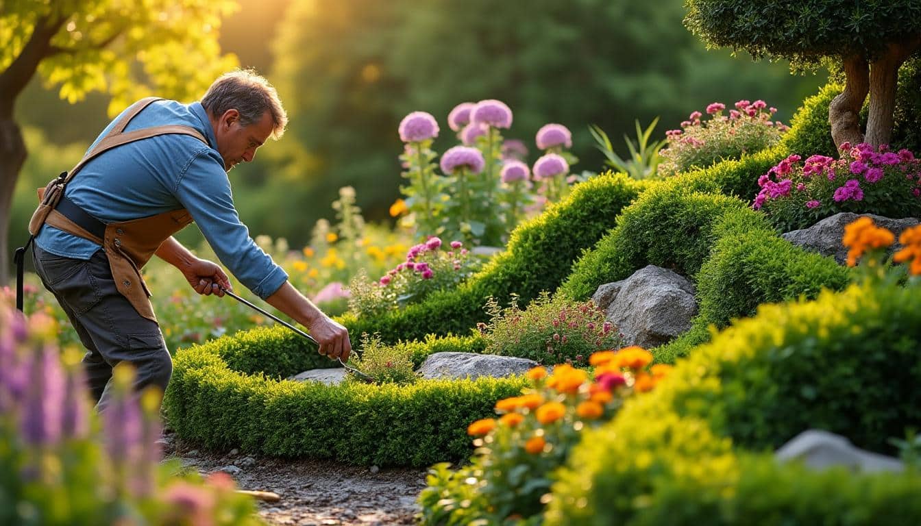 Illustration: Comprendre les principes essentiels pour structurer un massif harmonieux