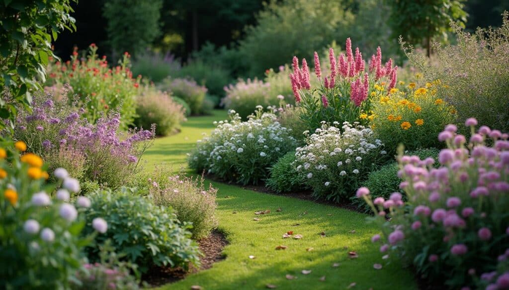 Idée de forme de massif : conseils pour un jardin harmonieux