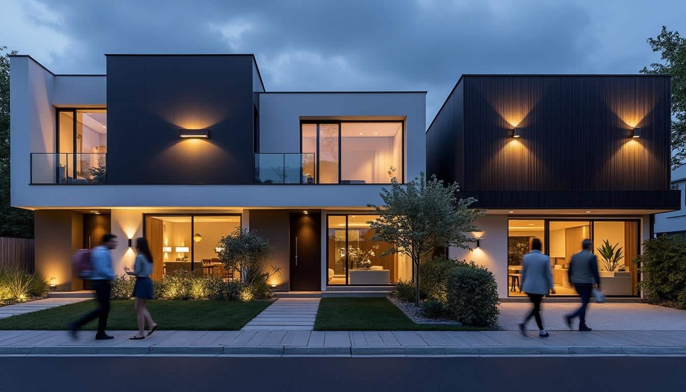 Illustration: Explorer la diversité des appliques murales extérieures au design contemporain