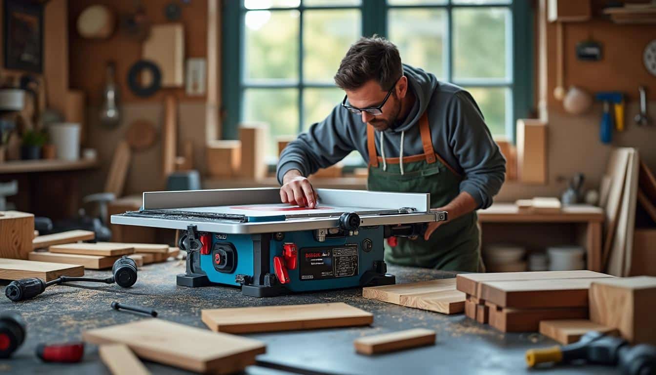 Illustration: Comprendre les spécificités techniques des tables de sciage Bosch