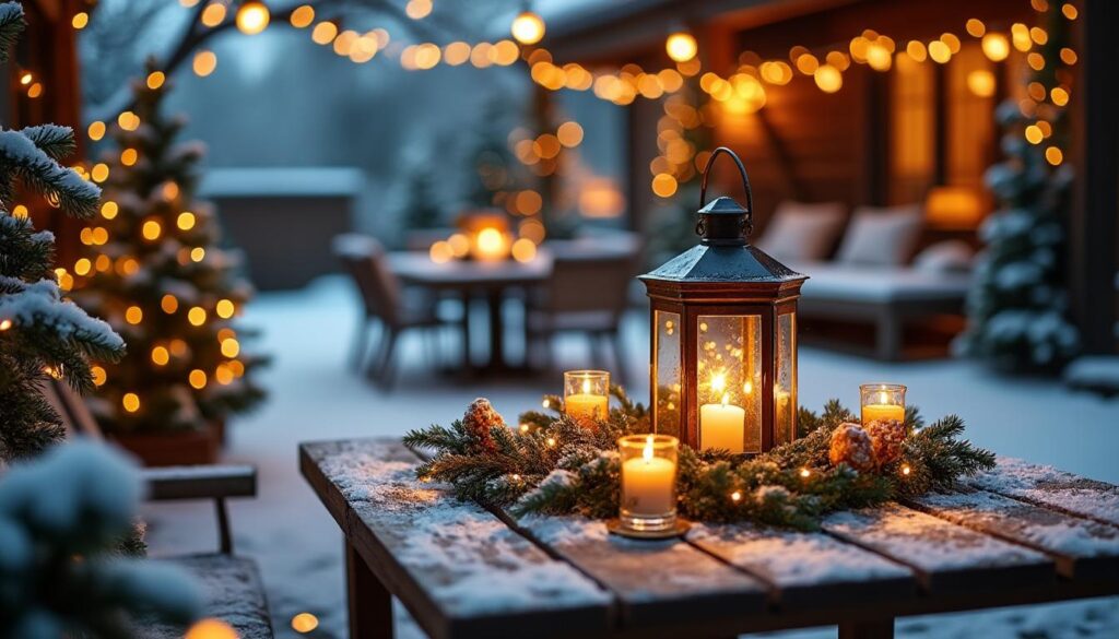 Luminaires d’extérieur pour Noël : guide pour une déco féerique
