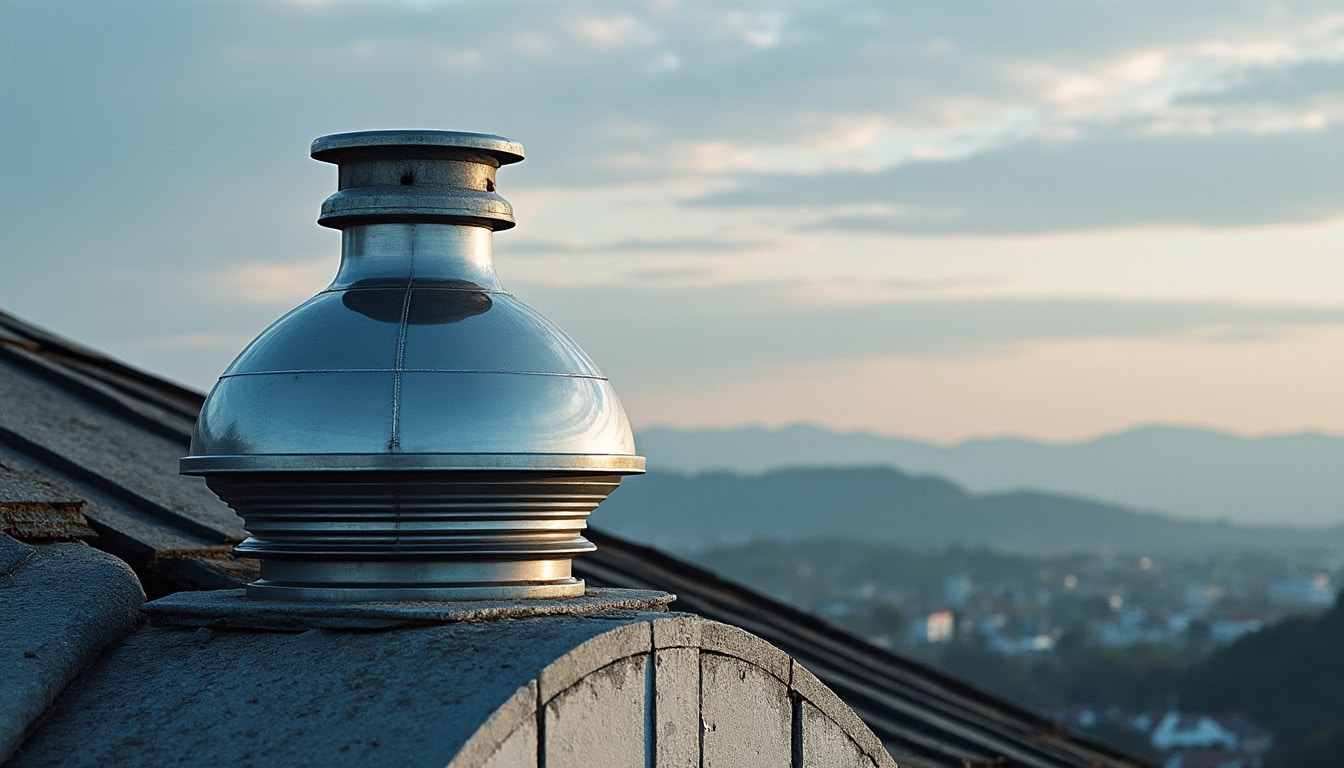 VMC chapeau de toiture : protection et ventilation optimales