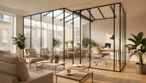 Cloison vitrée intérieure : lumière, style et confort