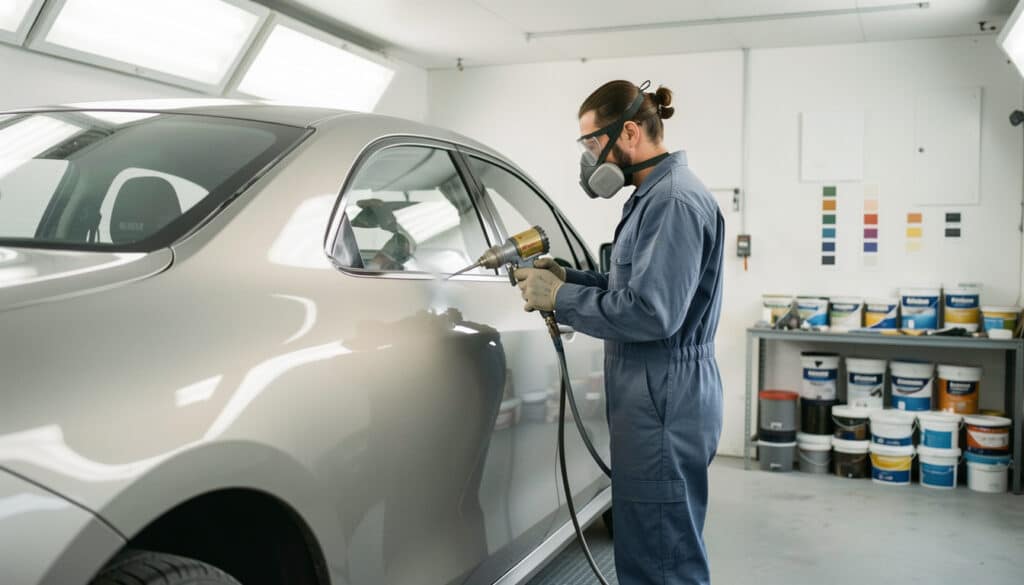 Bien choisir sa peinture de carrosserie automobile