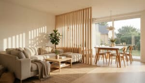 Cloison en bois ajourée : idées, choix et installation