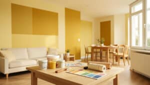 Bien choisir une peinture jaune selon la pièce
